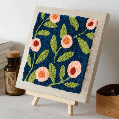 Maduura™ Colorful Flowers Punch Needle Pattern
