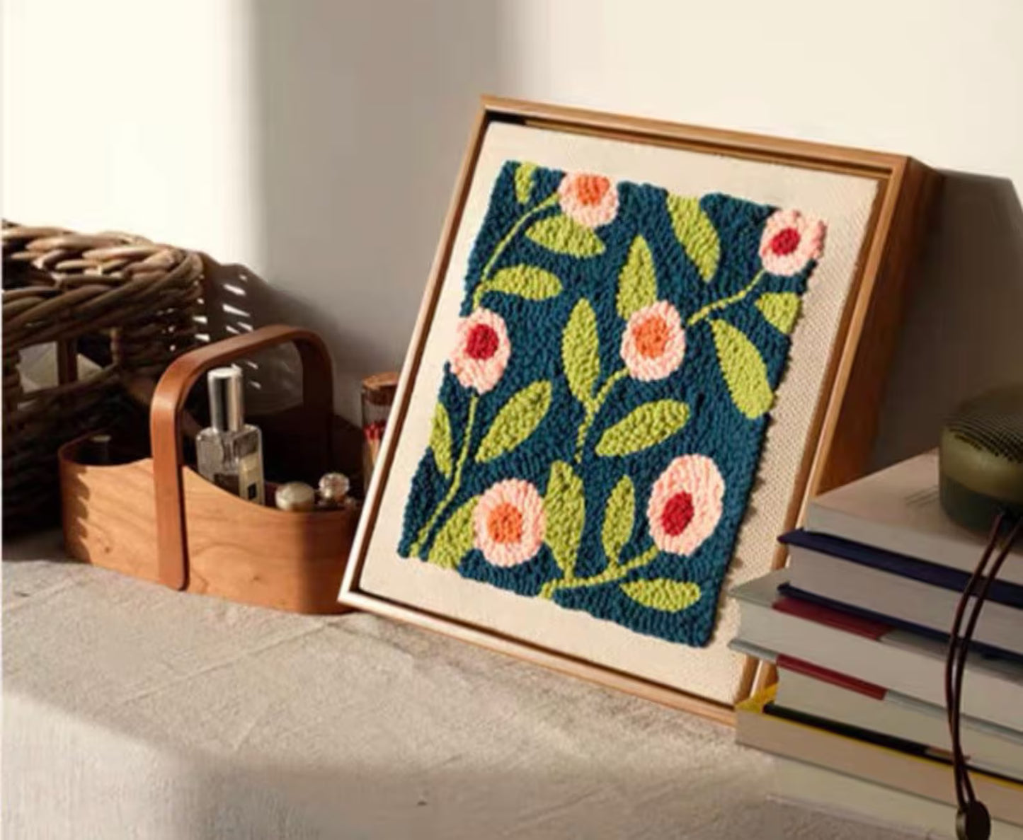 Maduura™ Colorful Flowers Punch Needle Pattern