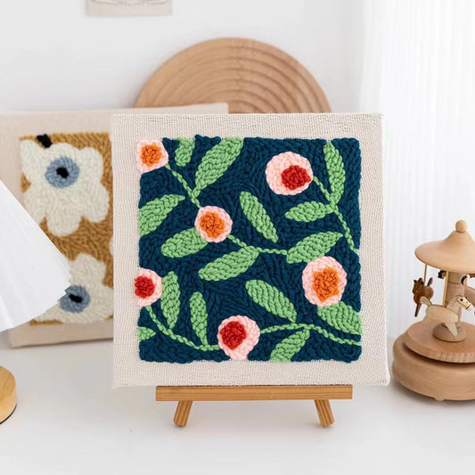 Maduura™ Colorful Flowers Punch Needle Pattern